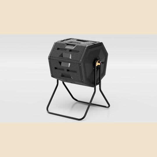 Insulated 30-gallon Compost Tumbler