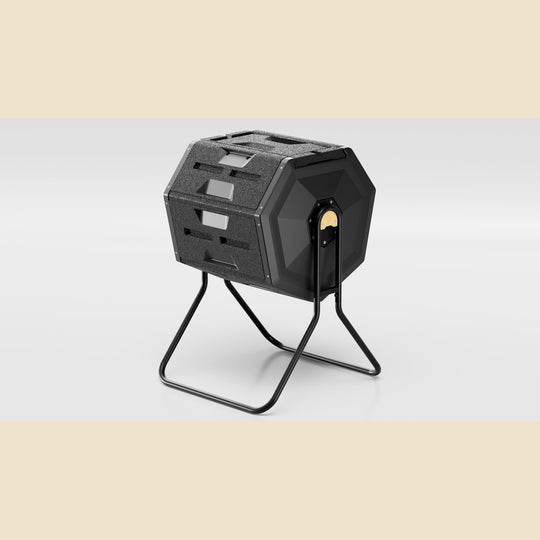 Insulated 30-gallon Compost Tumbler